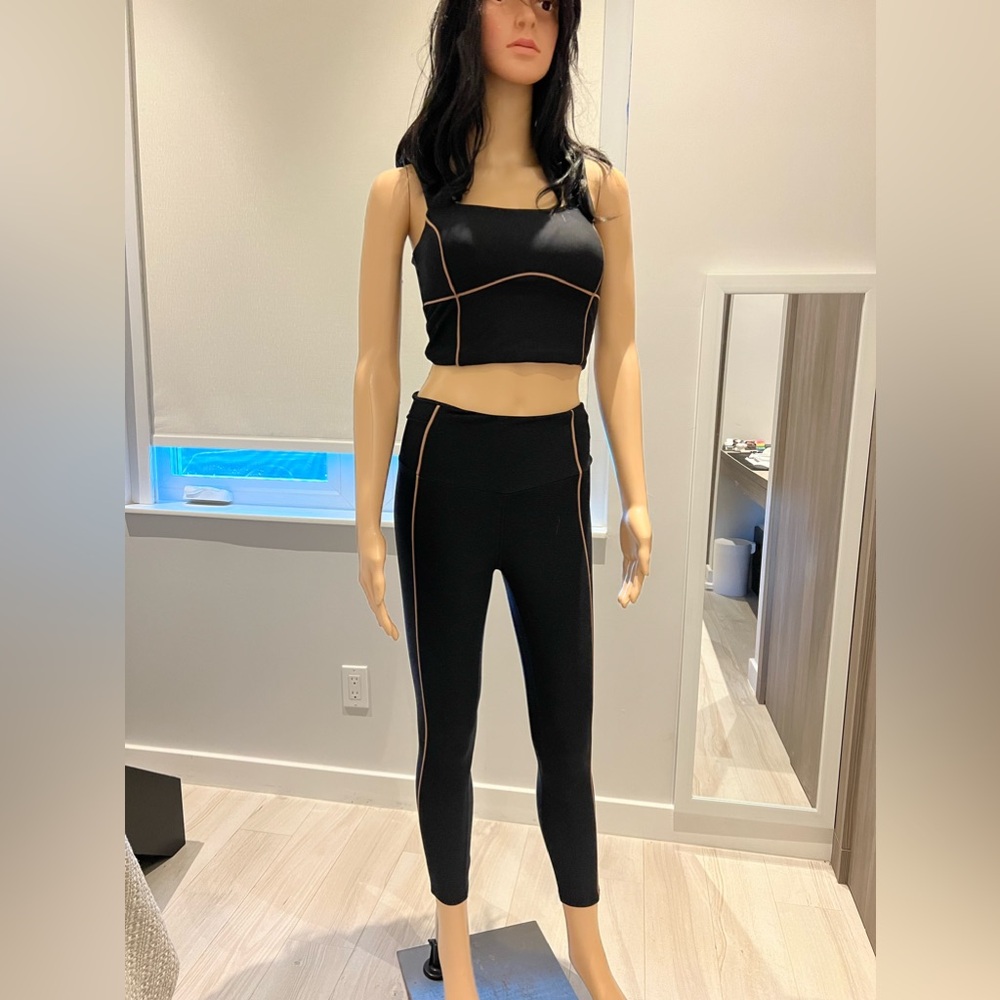 YPB sculptLUX Squareneck Slim Tank & 7/8 legging set